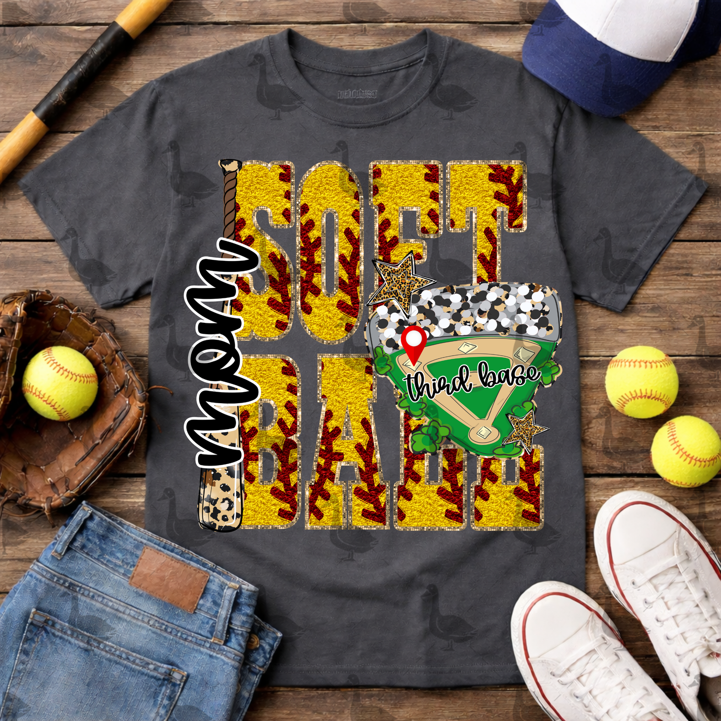 Softball Mom + Position