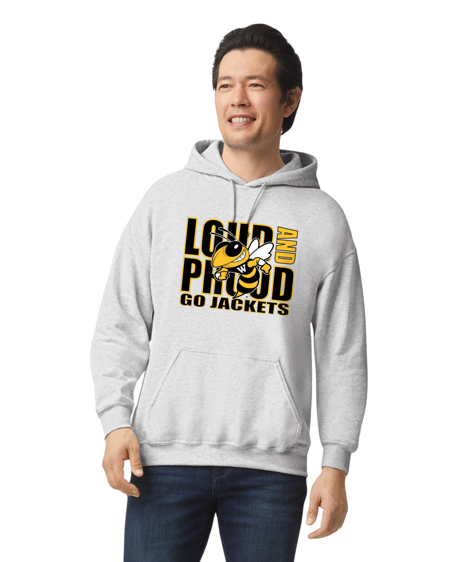 WILSON JACKETS* Loud And Proud Go Jackets Hoodie
