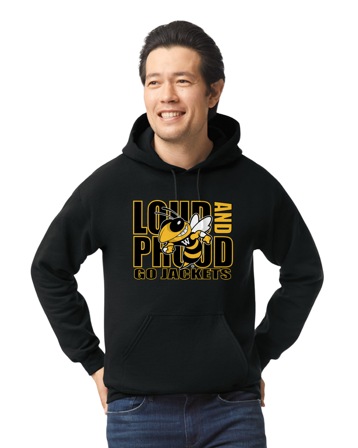 WILSON JACKETS* Loud And Proud Go Jackets Hoodie