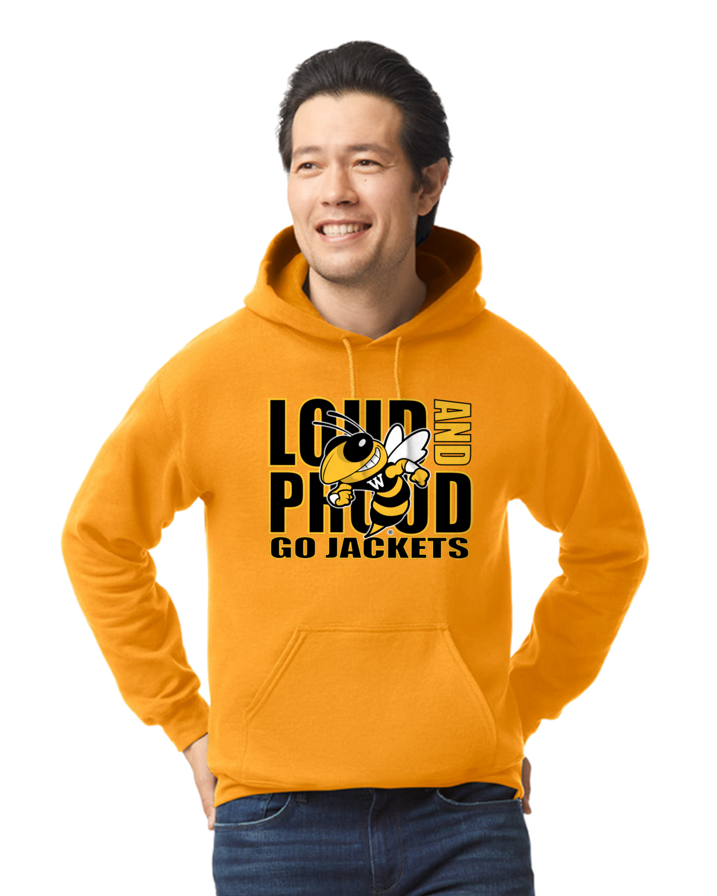 WILSON JACKETS* Loud And Proud Go Jackets Hoodie