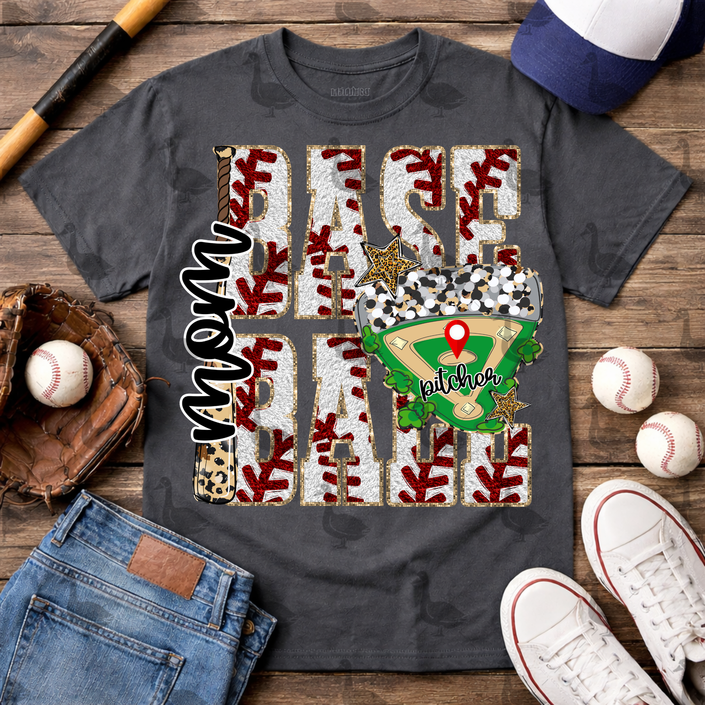Baseball Mom + Position