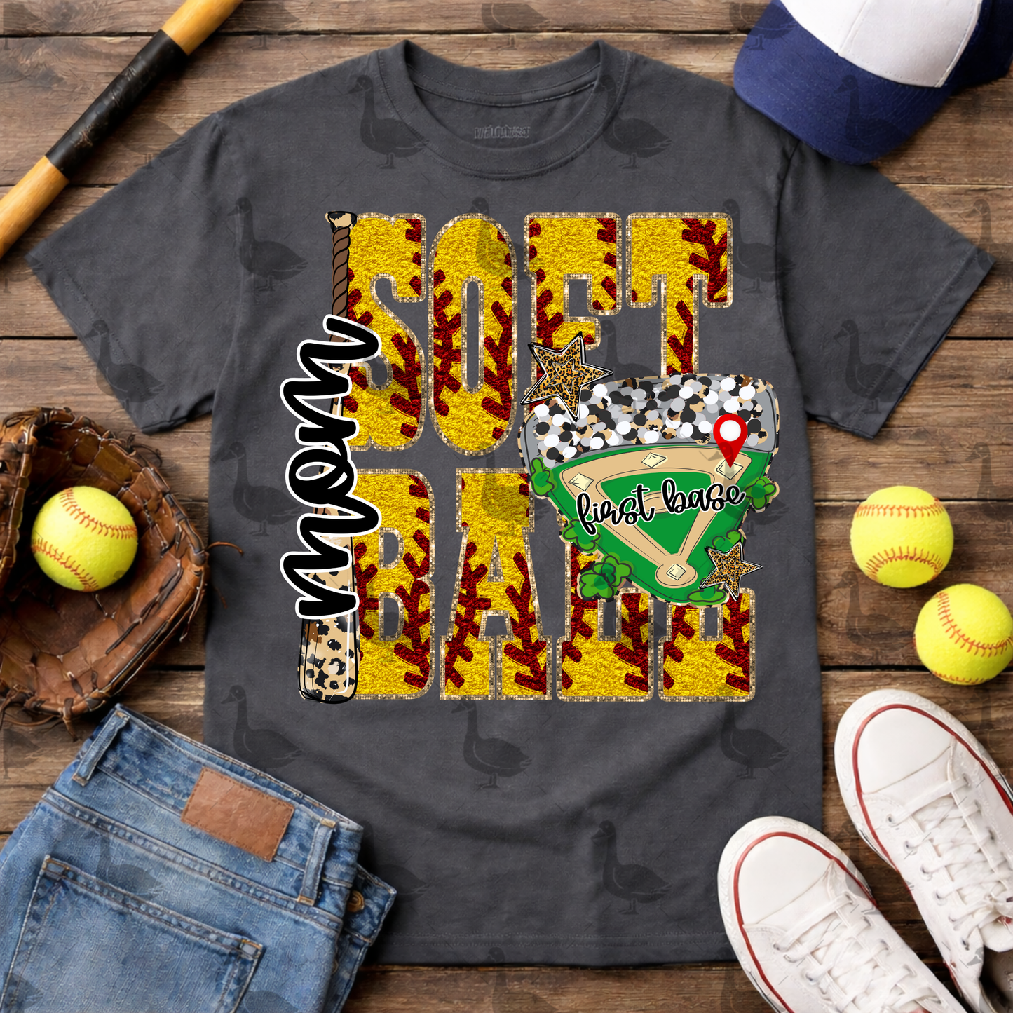 Softball Mom + Position