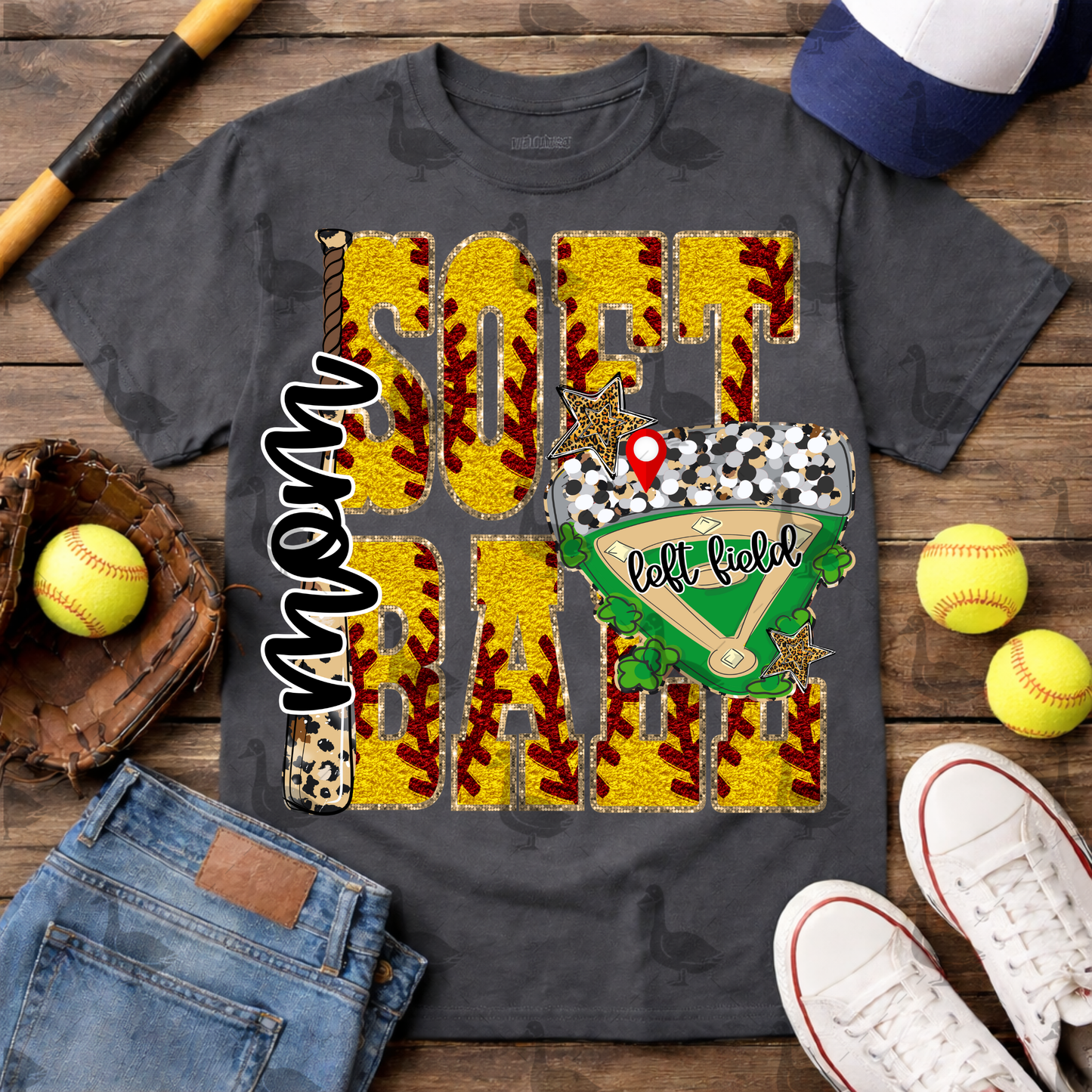 Softball Mom + Position