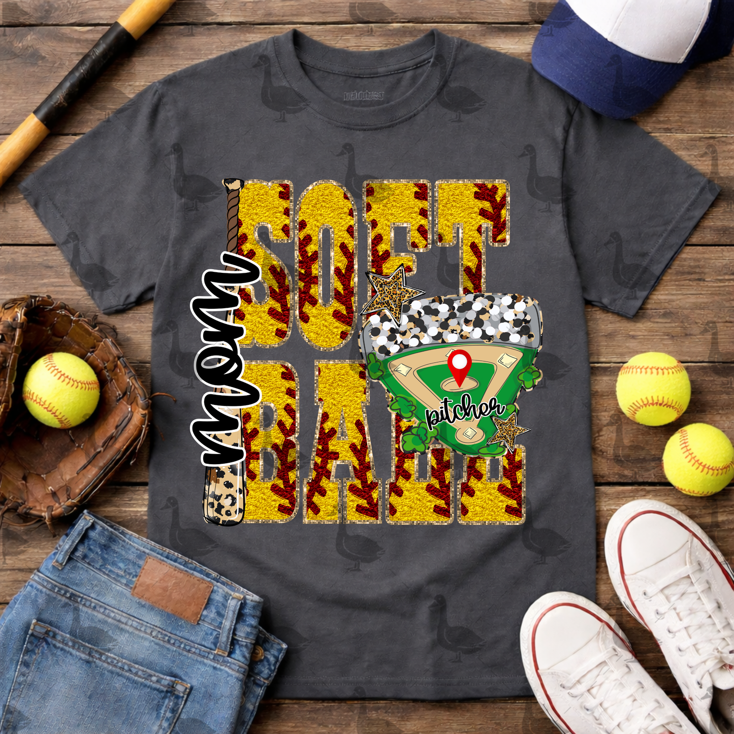 Softball Mom + Position