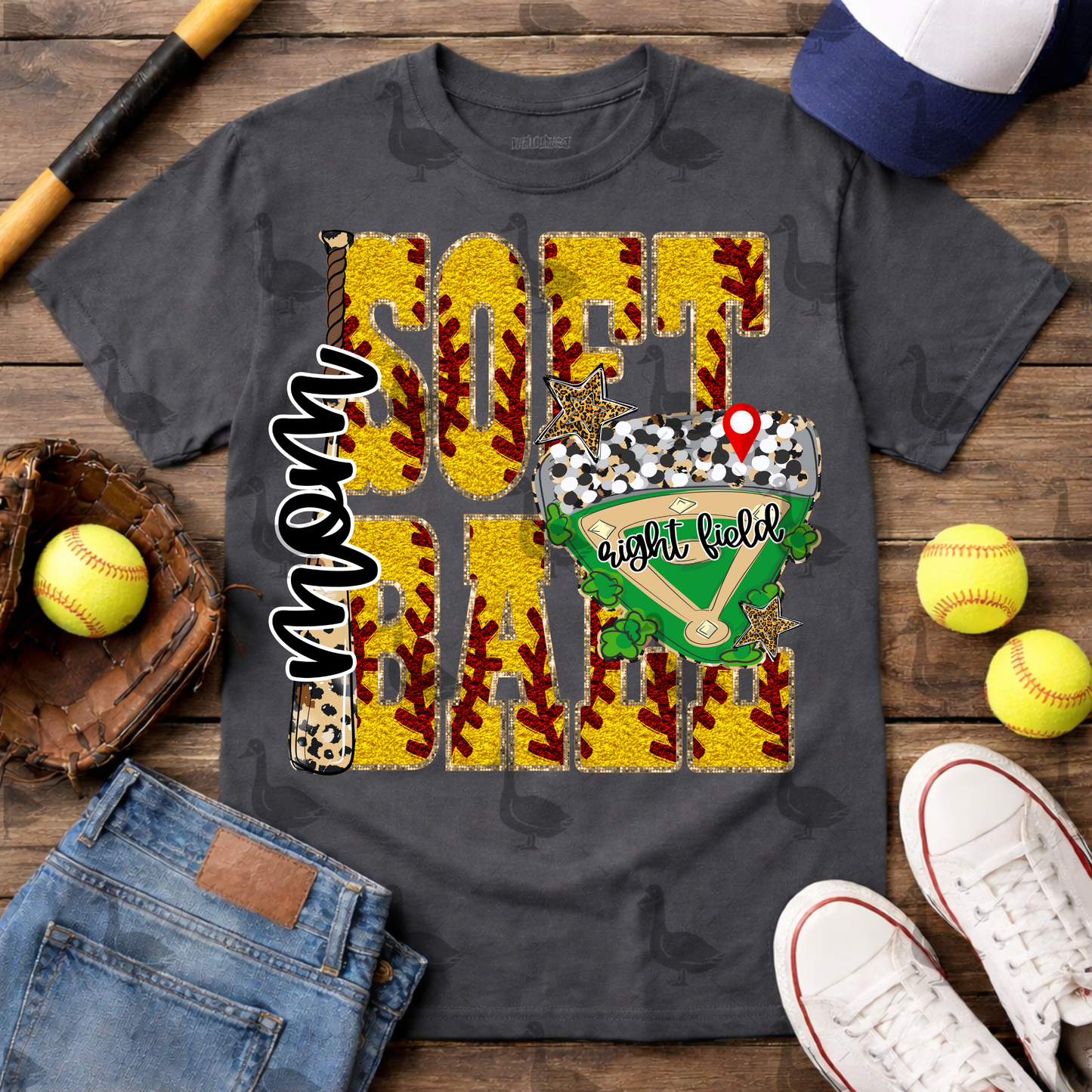 Softball Mom + Position