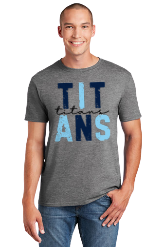 TITANS* Titans Stacked Tshirt