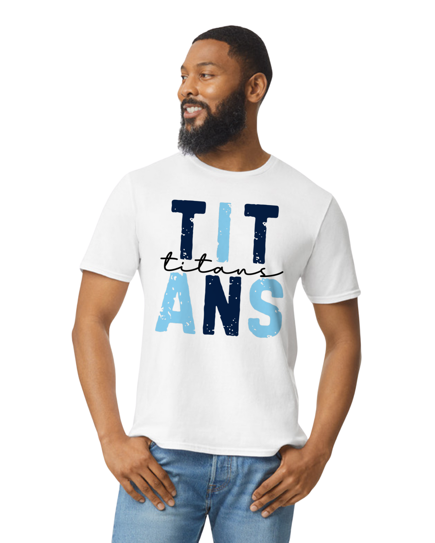 TITANS* Titans Stacked Tshirt