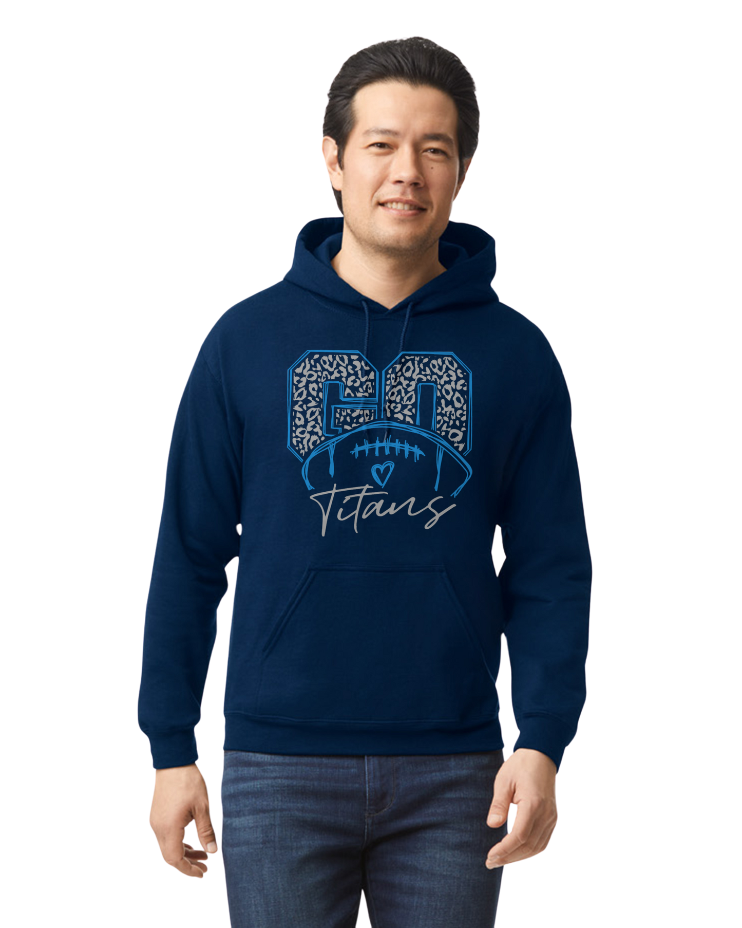 TITANS* Go Titans (Football) Hoodie