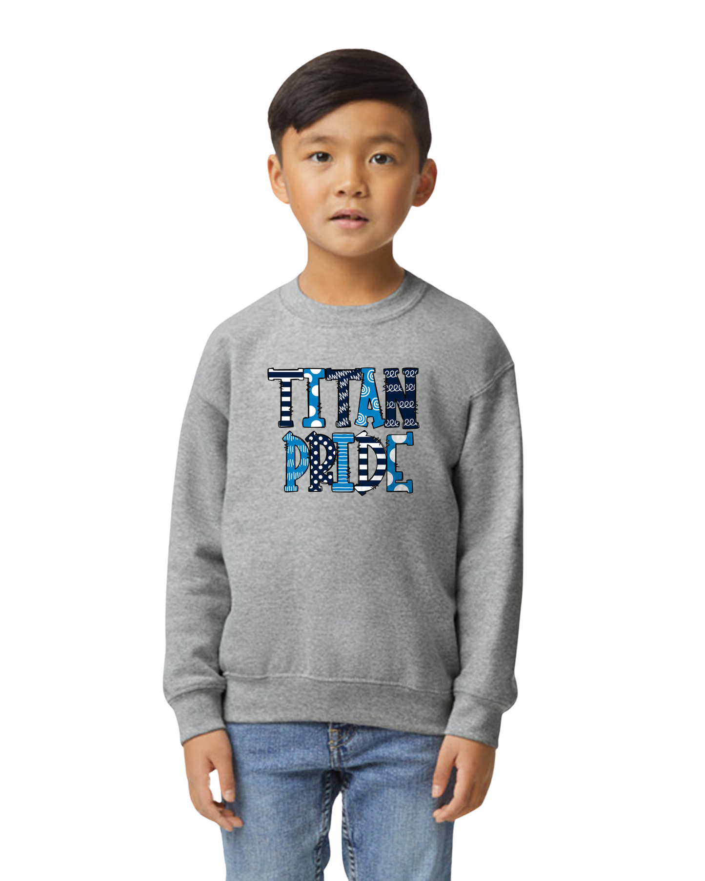 TITANS* YOUTH TItan Pride Crewneck