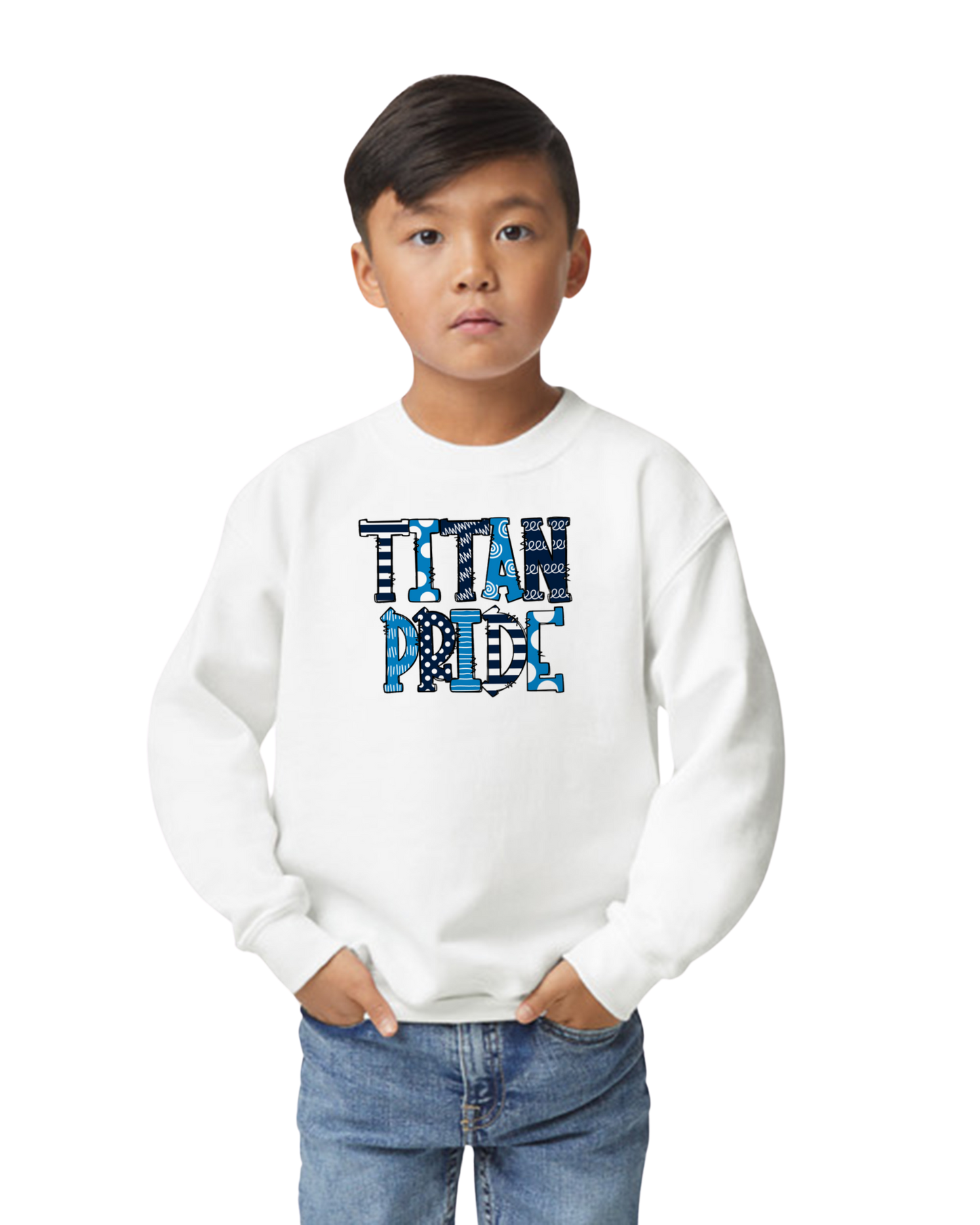 TITANS* YOUTH TItan Pride Crewneck