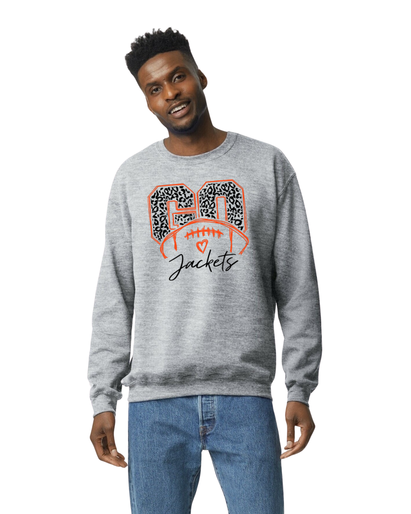 Go Jackets (Football) Crewneck