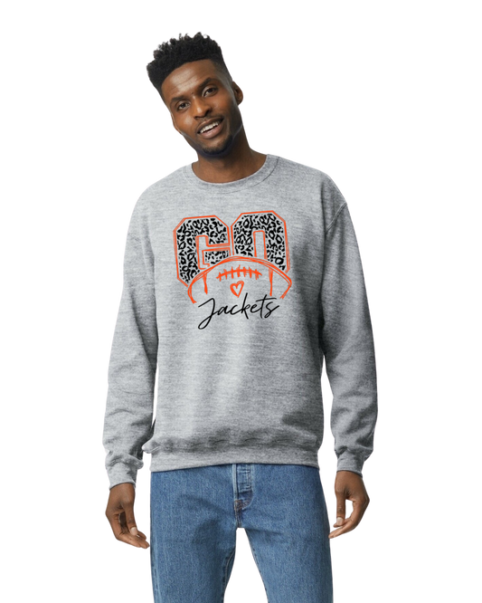 Go Jackets (Football) Crewneck