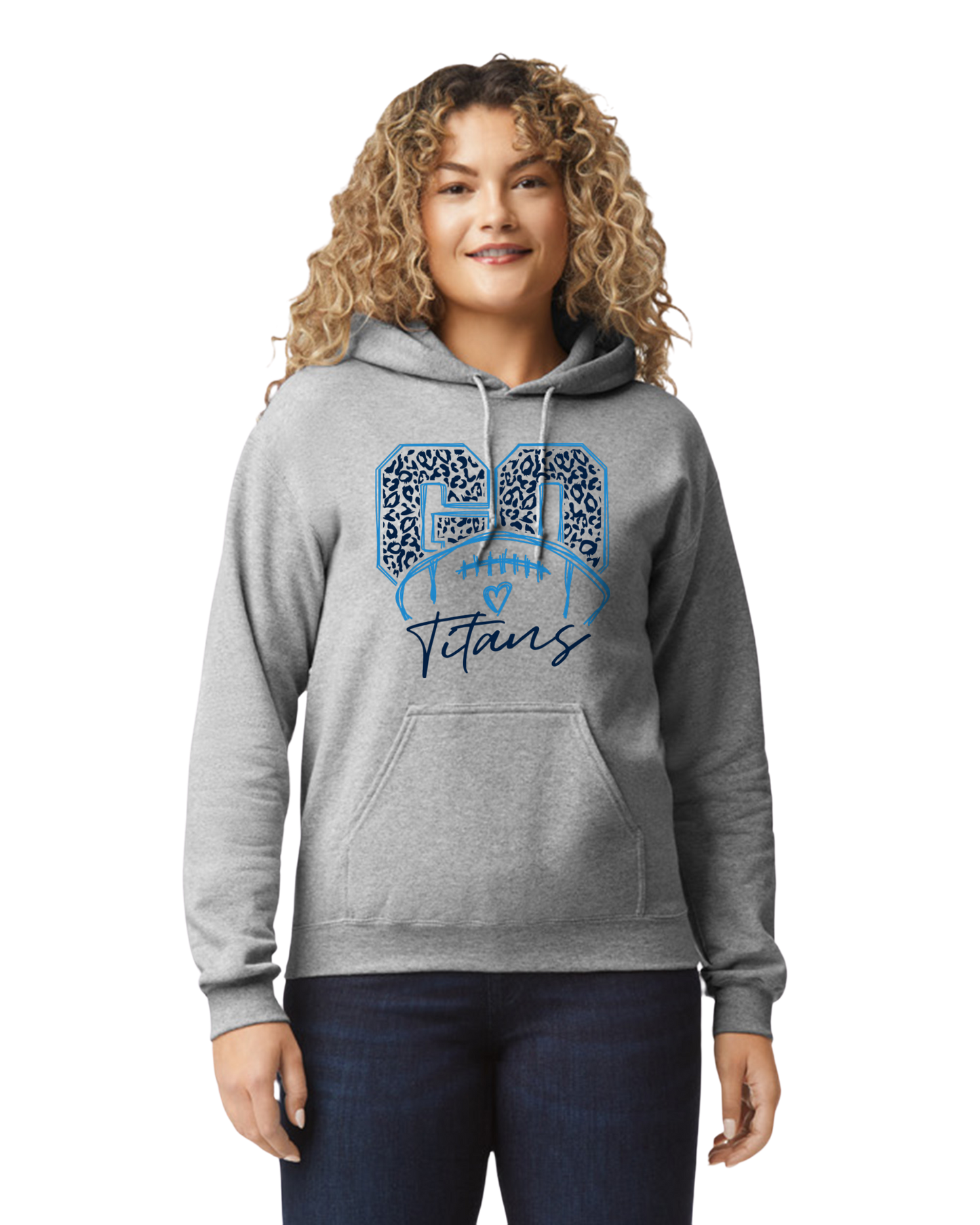 TITANS* Go Titans (Football) Hoodie