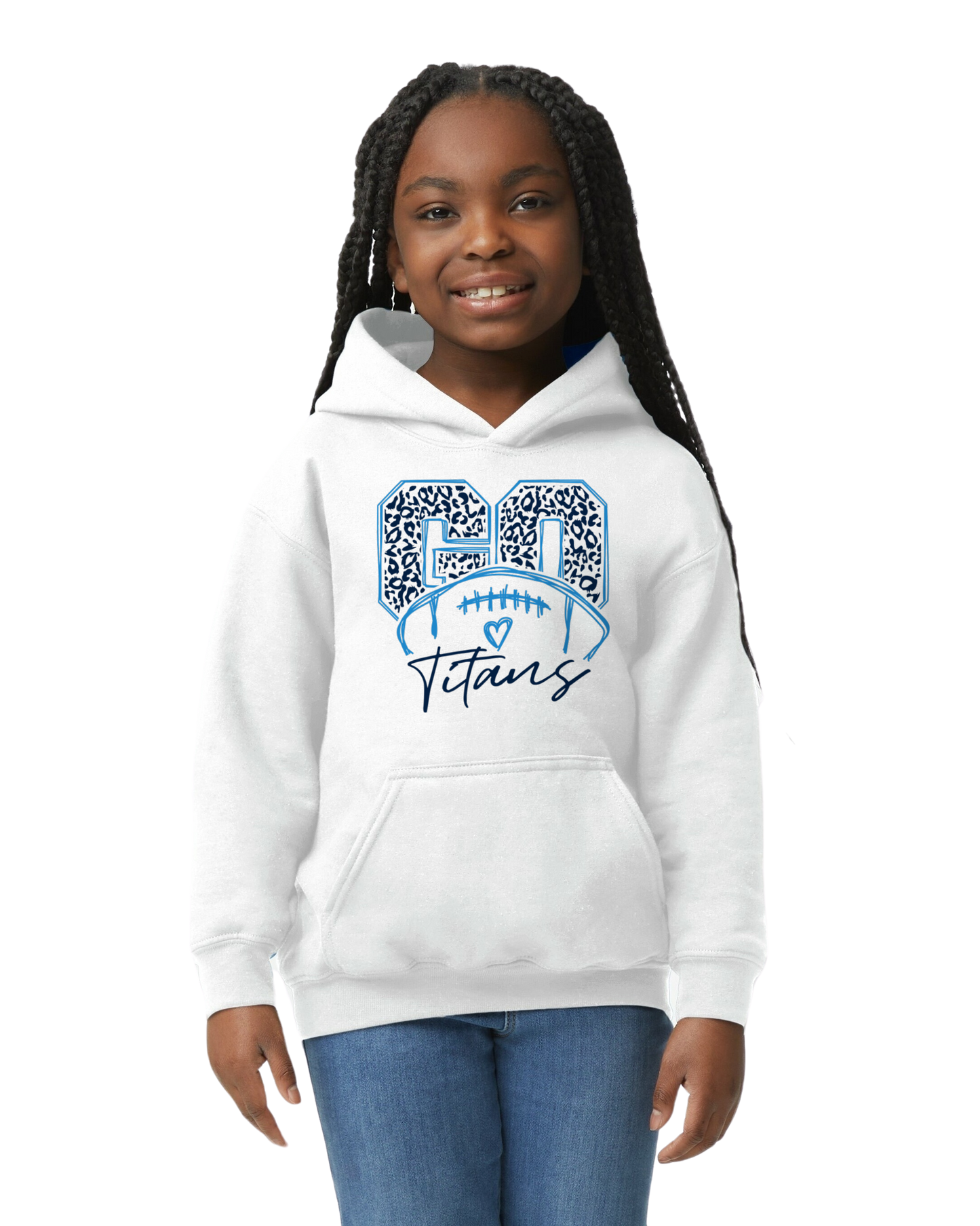 TITANS* Go Titans (Football) Hoodie