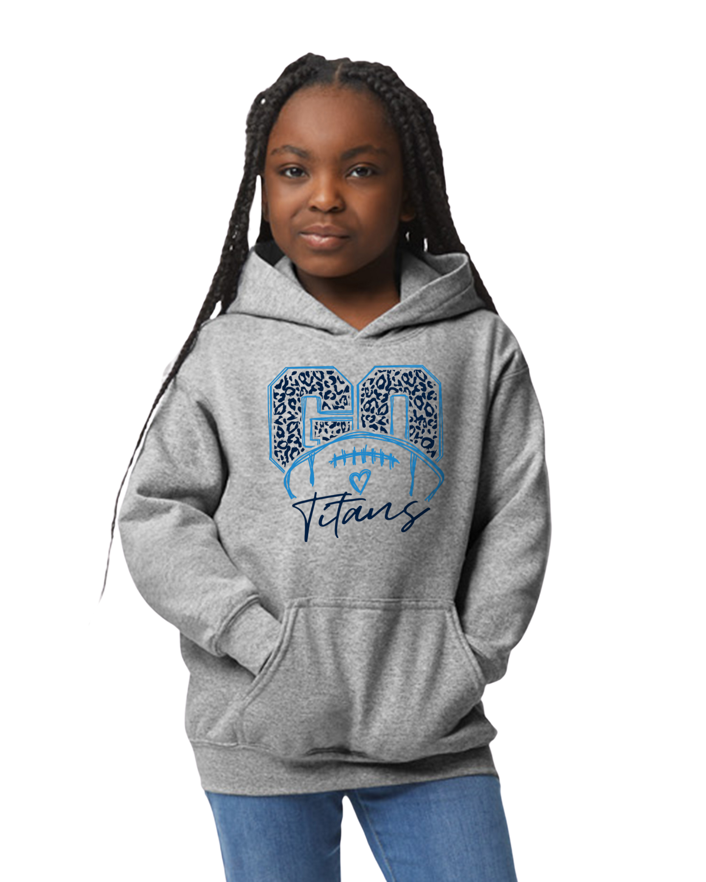 TITANS* Go Titans (Football) Hoodie