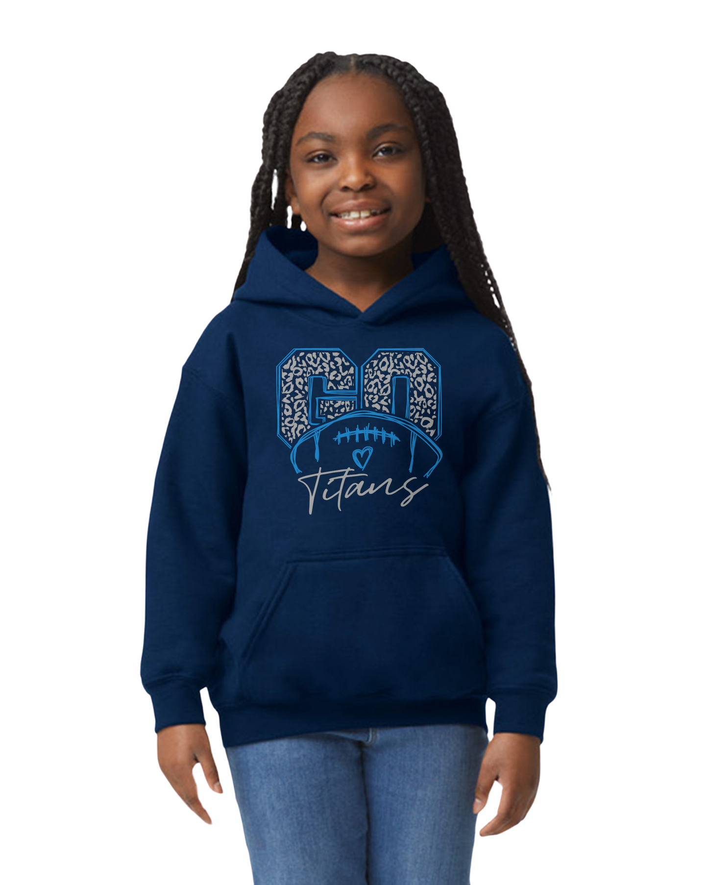 TITANS* Go Titans (Football) Hoodie